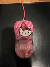 Hello Kitty Pink Computer USB Optical Mouse 2 Buttons picture