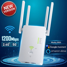1200Mbps WiFi Range Extender Repeater Wireless Amplifier Router Signal Booster picture