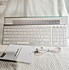 Jelly Comb New Silver  Ultra Thin 2.4G Wireless Keyboard picture