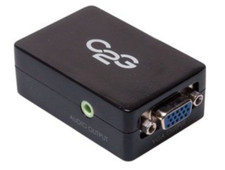 C2G Pro HDMI To VGA Converter with Audio, Mounting Plate 40714 - New Open Box picture