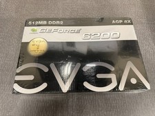 EVGA Nvidia GeForce 6200 AGP Graphics Card w/ 512MB DDR2 RAM - NEW picture