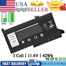 Lot Battery DJ1J0 For Dell Latitude 12 7280 7290 13 7380 7390 14 7480 7490 ONFOH picture