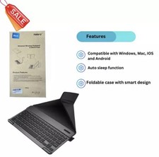 Nulaxy Universal Wireless Keyboard Stand Case- BLACK KM12 picture