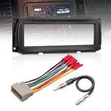 Single DIN Radio Dash Kit W/Radio Wiring Antenna Adapter for Select 2002-2007... picture