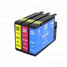 3PK 933XL HY Ink For HP Officejet 6100 6700 6600 7610 7612 7100 7510 7512 7620 picture