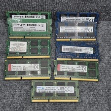Lot of 8- Mixed Brand 8GB PC3L-12800S 1600MHz DDR3L Laptop RAM picture