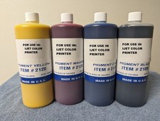PREMIUM COMPATIBLE BULK INK REFILL FOR iJetColor 1175  4,000ML CYMK + 4 SYRINGES picture