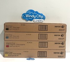 Xerox C60 C70 Toner Cartridge Set KCMY 006R01655 006R01656 006R01657 006R01658 picture