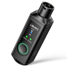 LEKATO XLR Bluetooth Receiver, BT 5.3, 48kHz/24bit, Wireless Bluetooth Adapter f picture