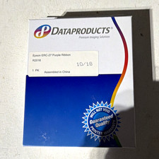 Dataproducts R2016 Purple Dot Matrix Ribbon for Epson ERC-27 Exp 10/18 picture