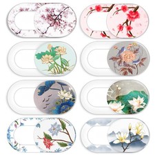 Laptop Cover Slide Cute Flower 8 Pack, Webcam Cover Cover, Ultra-Thin Compute... picture