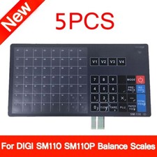5pcs New Keyboard Keypad For DIGI SM110 SM110P Balance Scales English Version picture