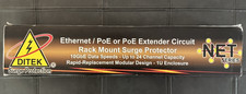 Ditek Surge Protector 24 Channel Rackmount POE Extender 10GBE Shielded RJ45 Port picture