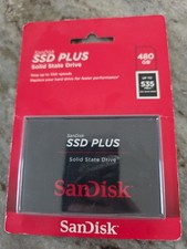 SanDisk SDSSDA-480G-G26 SSD Plus 480GB 2.5 inch SATA-III Internal Solid State... picture