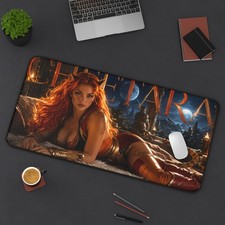 Cheetara Mouse Pad, ThunderCats XXL Gaming Desk Mat, Warrior Pad picture