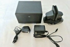 Cyber Acoustics CA-3000 2.1 3pcs Amplified Powered Speaker System Tested Works picture