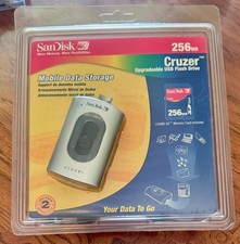SanDisk 256MB Cruzer Upgradeable USB Flash Drive Mobile Data Storage Memory Card picture