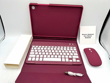 Harvopu for galaxy tab A11 Plus/A9 Plus Case With Keyboard-Wireless Mouse AB21 picture