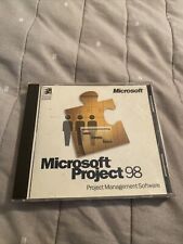Microsoft Project 98 Project Management Software W/Key picture