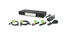 IOGEAR 4-port DVI KVM Switch GSC1944 -- New/Open Box picture