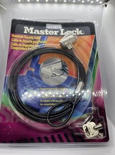 New In Package MASTER LOCK  Universal Notebook Security Cable Lock Anti Theft picture