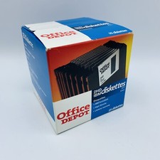 Office Depot 2HD IBM Diskettes 3.5” 25 Pack New Sealed Box picture