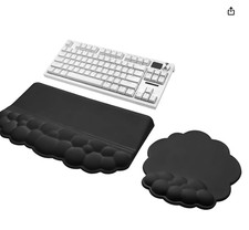 Computer Keyboard Stand with Wrist Rest, Ergonomic Tilted Keyboard Holder picture