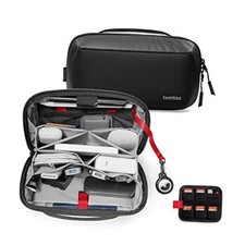 Electronic Organizer Accessory Pouch foracBook Charger, Cables, Power M Black picture