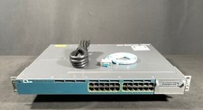 Cisco WS-C3560X-24P-S 24 Port PoE+ Gigabit Switch-Same Day Shipping picture