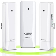 Wireless Bridge Point to Point/Multipoint 3 Pack, 5.8GHz Outdoor Wireless Bri... picture