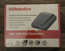 USRobotics 56K V.34 V.90 V.92 USB Mini  Fax Modem 5635 Brand New-factory sealed picture