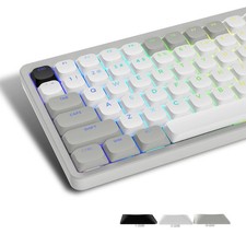 Low Profile Keycaps - Shine Through Keycaps Keyboard Keycaps 75 Percent PBT picture