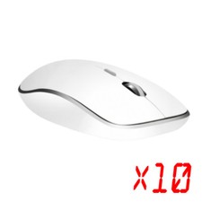 Lot of 10 2.4GHz Wireless RF Optical Mouse Mice +USB Receiver 1600 DPI PC Laptop picture