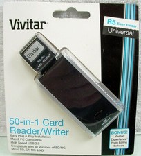 50-in-1 Univer Card Read Writer Vivitar High Speed USB 2.0 Mac or PC | New | $8 picture