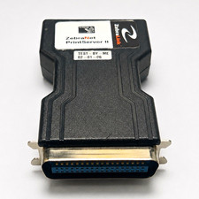 Zebra ZebraNet PrintServer II Ethernet Parallel Network Adapter Tested Working picture