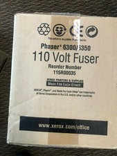 GENUINE XEROX 115R00035 PHASER 6300/6350 FUSER 110V, NEW SEALED BOX picture