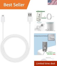 10 ft USB Male to Micro USB Male Cable for Ring Indoor Cam - Effortless Setup picture