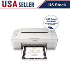 White PIXMA MG2522 Wired All-in-One Color Inkjet Printer [USB Cable Included] picture