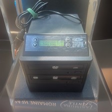 ZipSpin D121-L CD DVD R/RW Disc Duplicator Copier Recorder Burner System TESTED picture