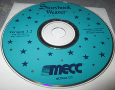 MECC Story Weaver Deluxe CD-ROM  1994 VTG picture