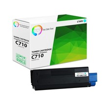 TCT Oki 43866103 Cyan Toner Cartridge For Okidata C710 Printer series picture