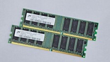Micron 2x256Mb DDR Memory Kit picture