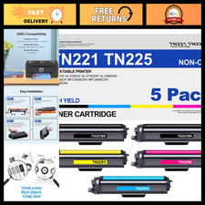 High Yield Toner Cartridge Set - 5 Pack (2 Black, 1 Cyan, 1 Magenta, 1 Yellow) C picture