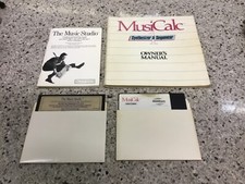 Commodore 64 synthesizer & Sequencer, The Music Studio. Games +manuals. Untested picture