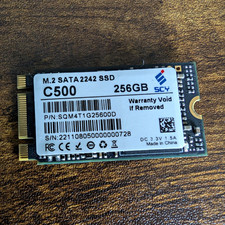 256GB M.2 SATA 2242 SSD C500 Solid State Drive B+M Key 42mm Laptop SSD picture