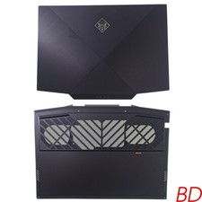 For HP Omen 5 Air 15-DH TPN-C143 Top Lid Bottom Case Shell L57320-001 L57327-001 picture