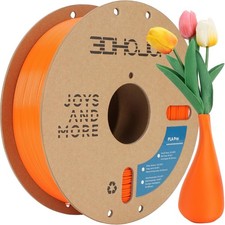 1.75mm Orange PLA+ Filament - Environmentally Friendly & Tangle-Free 3D Printing picture