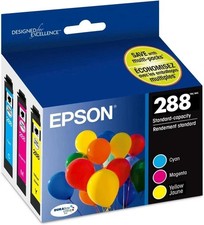Epson 252 Black, C/M/Y 4pk Combo Ink Cartridges - Black, Cyan, Magenta, Yellow ( picture