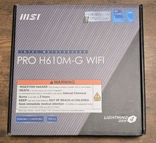 MSI PRO H610M-G DDR5 MicroATX LGA1700 Intel Motherboard picture