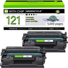 CRG121 2PK Compatible With Canon 121 Black Toner 3252C001 ImageClass D1650 D1620 picture